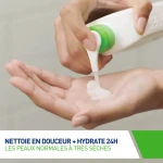 Crème Lavante Hydratante POUR PEAUX NORMALES À SÈCHES SANS PARFUM, NON COMÉDOGÈNE