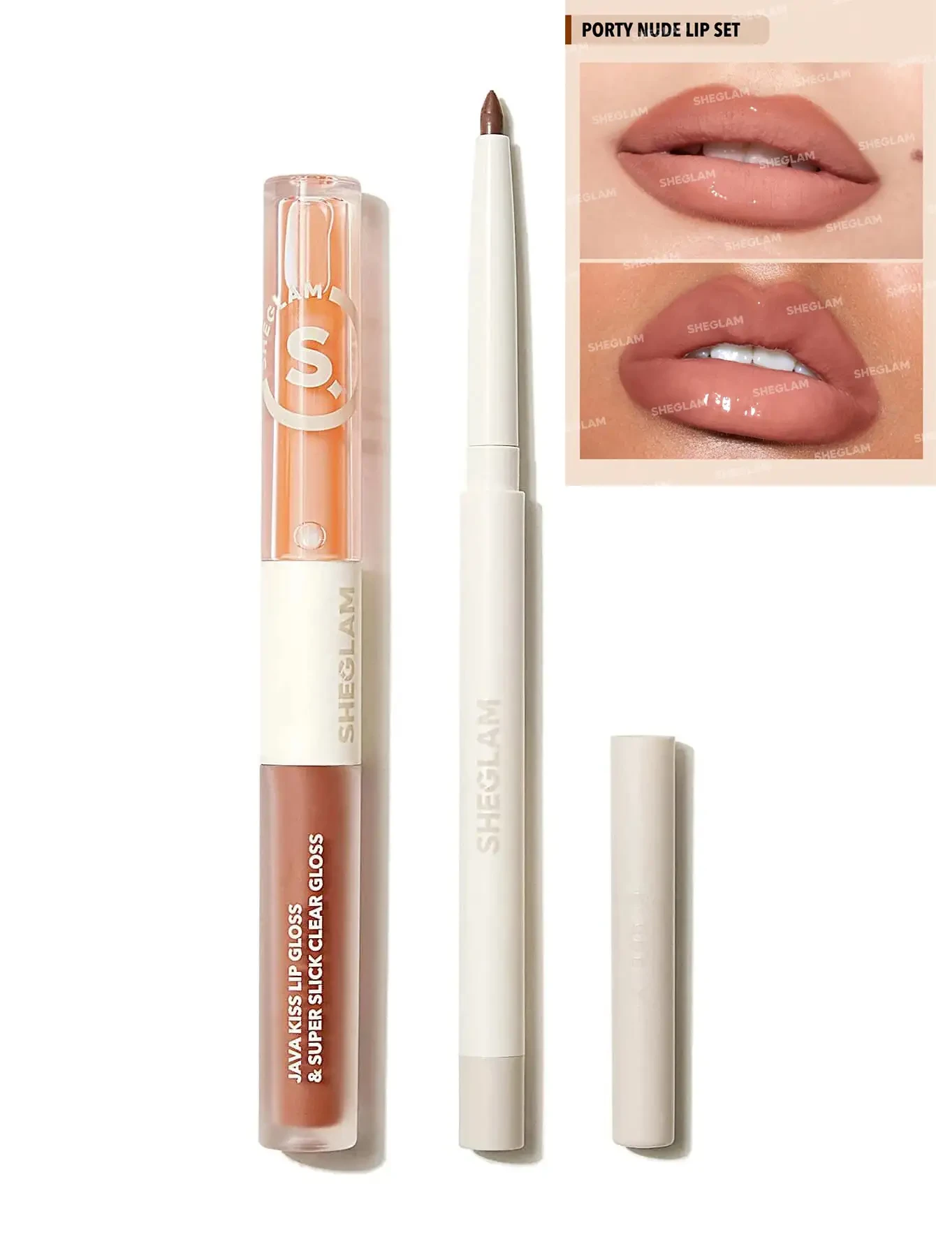 SOFT 90'S GLAM LIP LINER ET LIP DUO SET