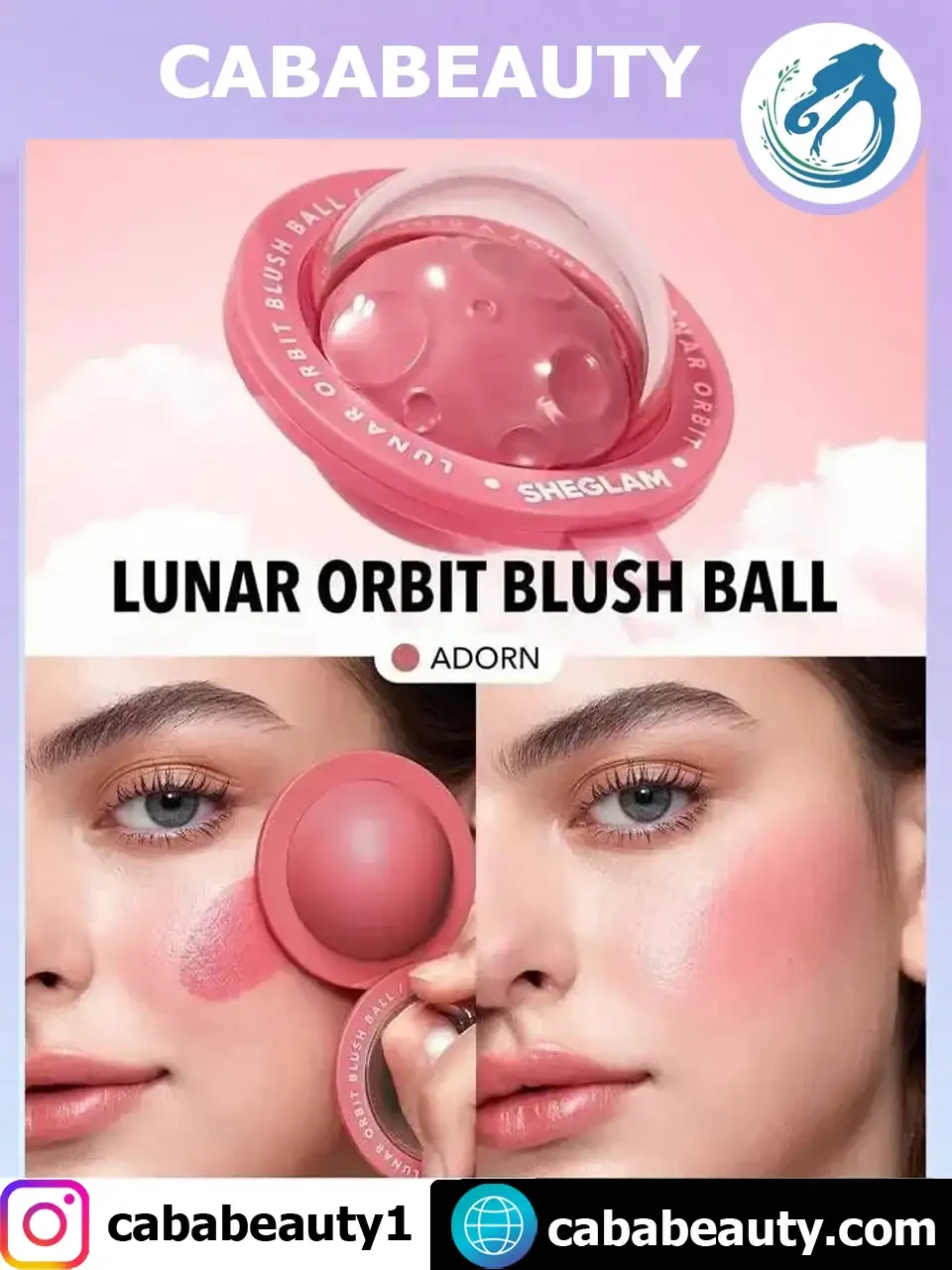 Boule de blush Lunar Orbit