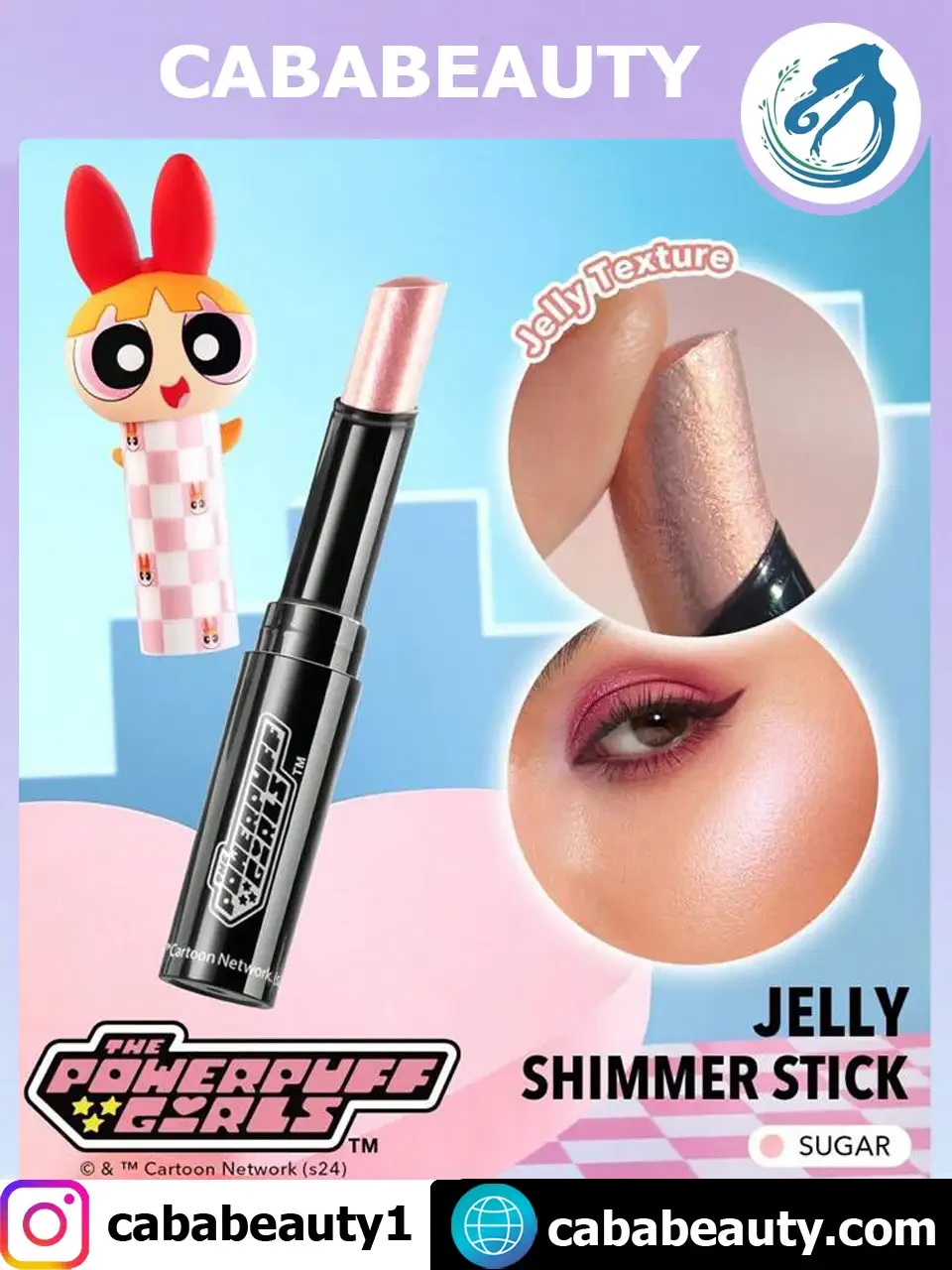 Les Powerpuff Girls X SHEGLAM Power-Noia Shimmer Stick