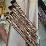 Pochette avec 5 pinceaux
