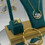 Parure feuille new/ ضمان 10 سنوات