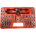 Jeu de tarauds  M2-M12 /40 pièces