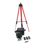 جهاز ضبط المستوى بالليزر niveau laser 4D Avec Perche 5m  CROWN CT44150