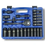 علبة المفاتيح 22 قطعة Caisse Douilles de 22Pcs 1/2″
